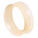 Pair of 00ga (10mm) Ultra Thin Skin Tone Flesh Tunnel Ear Plugs