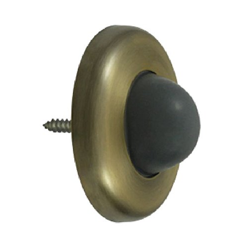 Deltana WBC250U5 21/2-Inch Diameter Wall Mount Concave Flush Bumper