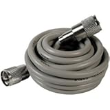 Astatic 9-Ft Rg8x Coaxial Cable Gray For Use W/ Cb Radios & Antennas