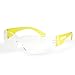 JORESTECH Eyewear Protective Safety Glasses, Polycarbonate Impact Resistant Lens Pack of 12 (Clear, Yellow)