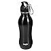 Sportly 24 Oz. Stainless Steel Sports Water Bottle – 9 ½ Inch Height, Slim Easy Grip Design, Standard Mouth with Leak Proof Top