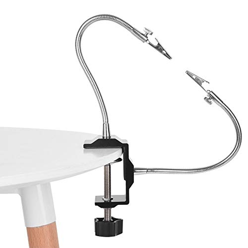 FTVOGUE Soldering Iron Holder, Universal Metal Arm Electric Iron Solder Station Clamp for DIY Soldering Work PCB Model Making