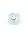 Uxcell a15040300ux0025 4 Prongs Zinc Plated T-Nut Tee Nut 5/16