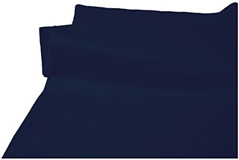 Elles Bedding Collections 1000 Thread Count Bedspread 100% Cotton Sheet Set Sateen Weave Deep Pocket Breathable and Premium Set,ROYALNAVY , Standard Pillowcovers - Set of 2