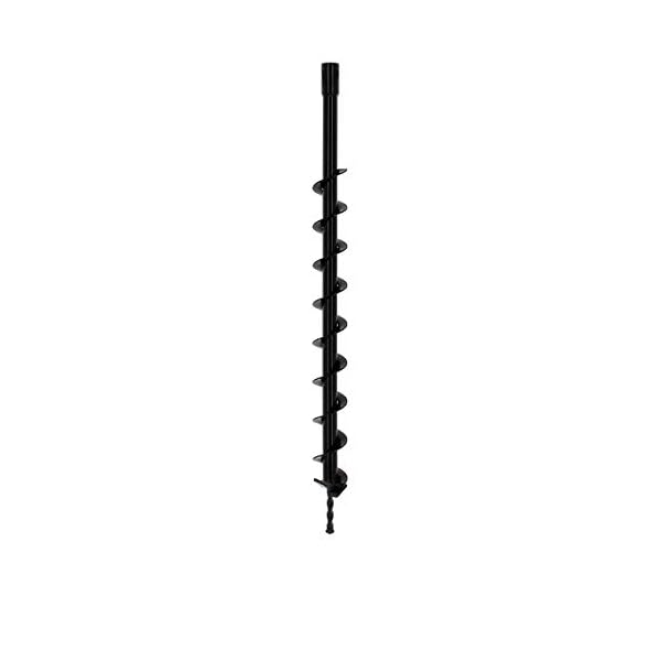 GT Garden Erdlochbohrer Pfahlbohrer Pfostenbohrer Ersatzbohrer fÃ¼r ErdbohrgerÃ¤t, Stahl, Durchmesser 60mm