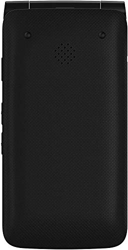 Alcatel Cingular Flip 2 4G LTE FlipPhone Bluetooth WiFi MP3 Camera Good for Elderly - GSM Unlocked + (4GB Phone +32GB SD Card Bundle) for 8X Storage