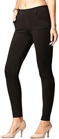 Conceited Premium Women's Stretch Dress Pants - Slim Or Bootcut - All Day Comfort in Solids and Pinstripes by