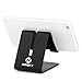 Honsky Solid Portable Universal Aluminum Desktop Desk Stand Hands Free Mobile Smart Cell Phone Holder Tablet Display Stand, Cellphone Stand, Smartphone Mount, Black primary