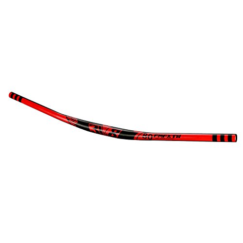 UPANBIKE Road Mountain Bike Handlebar Lengthen Aluminum Alloy 720 780mm*31.8mm Riser Bar (780mm*31.8mm Red)