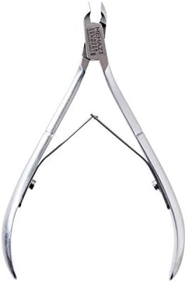 Mehaz Professional Cuticle Nipper, Nickel Plated, 1/4 Inch Jaw by Mehaz Professional