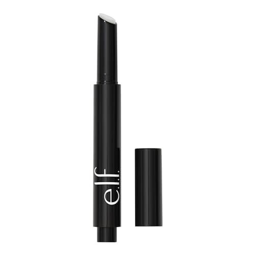 e.l.f. Pout Clout Lip Plumping Pen, Nourishing Lip Balm For Sheer Colour & Shine, Plumps & Moisturises, Vegan & Cruelty-Free, In The Clear