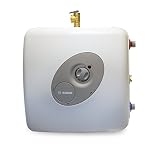 Bosch Electric Mini-Tank Water Heater Tronic 3000 T 7-Gallon (ES8) - Eliminate Time for Hot Water - Shelf, Wall or Floor Mounted