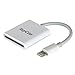 SD Card Reader, 3 in 1 Lightning to USB Camera Connection Kit SD/TF Card Reader, Trail Game Camera SD Card Reader, Lightning to USB 2.0 Female OTG Adapter Cable for iPhone & iPad