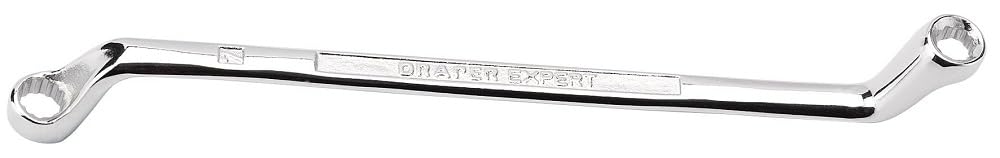 Draper 55684 Expert Hi-Torq Deep Offset Ring Spanner, 6mm x 7mm , Blue