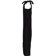 Sleazy Sleepwear Solid Colored Lycra Tie Tail Bag Tail Protection Horse Wear Clothing (Black)
