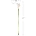 Calla Lily Bridal Wedding Bouquets with Latex Real Touch 10 Stems Artificial Flower Bouquets for Home/Wedding/Party Decor (Pink)