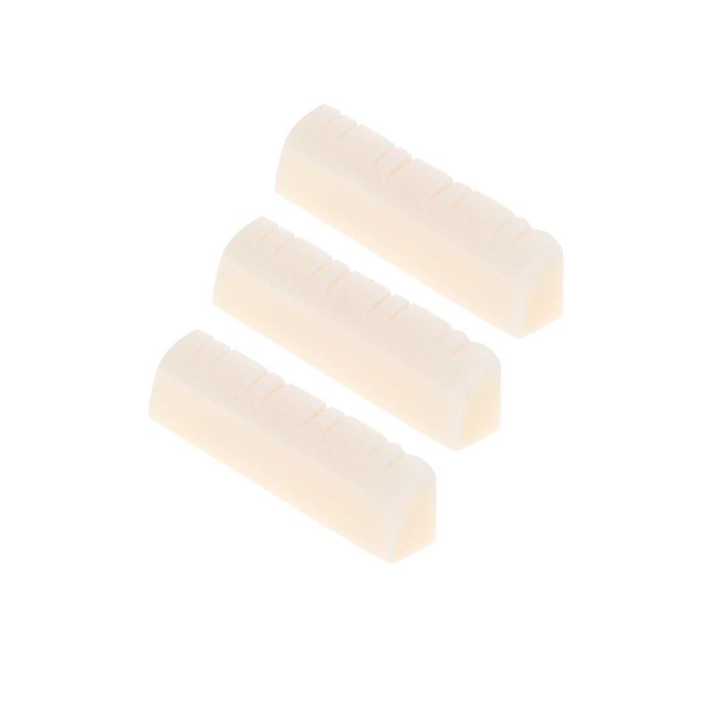Mandolin String Nut 8 String Mandolin Bone Slotted Nuts for Mandolin Parts Accessories