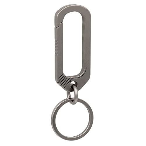 Green Beret Tactical Titanium Belt Loop Keychain Heavy Duty Quick