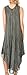 Sakkas 14801 - Kara Long Draped Sleeveless Marbled Caftan Dress/Cover Up - Black - OS