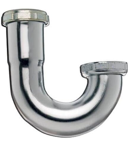 Amazon.com: ZM Heavy-Duty Brass J-Bend Sink Trap with a
