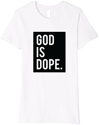 Women's God is Dope - #GodIsDope T-Shirt XL White