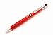 PILOT Hi-Tec-C Slim Knock 0.4 mm Gel Ink Pen, Red Ink (LHS-20C4-R)