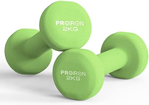 PROIRON Neoprene Dumbbells Set Weights Exercise Fitness