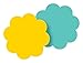 Post-it Notes, Daisy Shape, Assorted Colors, 2.6x2.6 in, 2 Pads, 75 Sheets/Pad (7350-DSY)