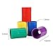 Xntun 15 pcs Vortex Bottle Connectors for Children's Scientific Experiments and Tests Tornado Connector Cyclone Tube, 5 Colors