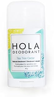 Hola Deodorant Tea Tree Cedar Natural Cream Stick Deodorant 90g