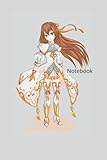 Notebook Journal: White Dress Anime Journal