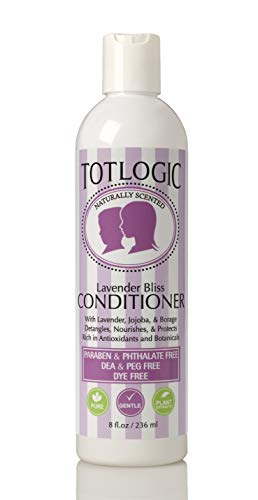 TotLogic-Kids-Baby-Safe-Conditioner-8-oz-Lavender-Bliss-Infused-with-Natural-Jojoba-Oil-and-Rich-in-Antioxidants-to-Detangler-Hair-No-Phthalates-Parabens-or-Sulfates