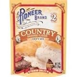 Pioneer Brand Gravy Mix, Country Sausage, 2.75-ounce Packets (3 Packs)