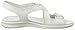 Ecco Footwear Womens Babett Cross Sandal Dress Sandal, Shadow White, 40 EU/9-9.5 M US