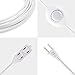 GE Extension Cord with Footswitch 3 Outlet Extension Cord with Multiple Outlets with On Off Switch Perfect for Work from Home Essentials 12ft Power Cord 16 Gauge UL Listed White 39607