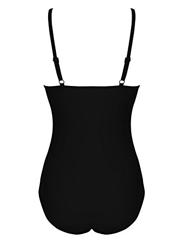 luxilooks One Piece Swimsuit Women Tummy Control Monokini Swimwear Sexy V-Neck Bathing Suits S-XXL