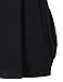 Tunic Sweater for Leggings for Women,Messic Women's Round Neck Long Sleeve Pullover Button Up ComfortBlend Knitted Blouse Black,X-Large