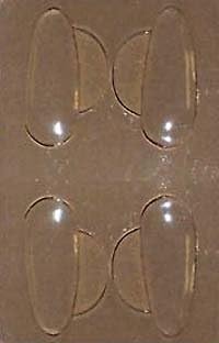 Clear Silicone Peel and Stick Adhesive Nose Pads 2 Pair