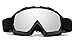 Cloud 9 - Professional Snow Ski Goggles Gorilla Adult Camoflash Anti-Fog Dual Lens UV400 Protection Triple Layered Face Foam Snowboarding Ski Goggles in Matte Black(1 Pair Only, Choose Your Color)
