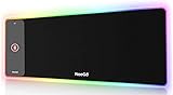 NEEGO RGB Gaming Mouse Pad, LED Soft Large Mousepad