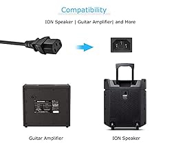Amplifier Power Cord for ION Block Rocker, Guitar