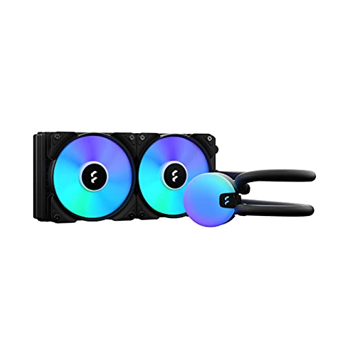 Fractal Design Lumen S24 RGB Aspect 12 RGB x2 AIO CPU Liquid/Water Cooler
