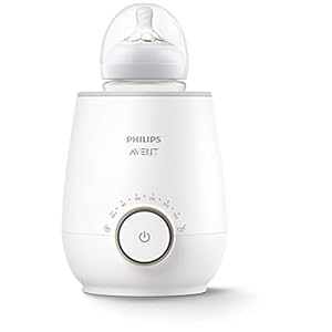 Philips Avent Fast Baby Bottle Warmer with Smart Temperature Control and Automatic Shut-Off, SCF358/00