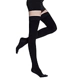CTK Compression Stockings-Thigh High Microfiber Medical Tight Socks 20-30mmHg