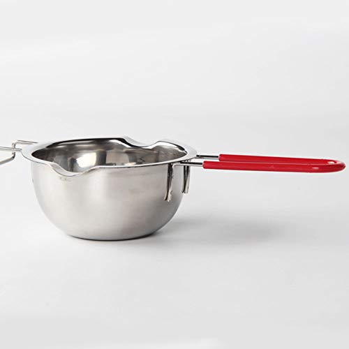 304 Stainless Steel Double Boiler,Candle Making Kit,Melting Pot for Butter Chocolate Candy Butter Cheese Caramel - Thumbnail 5