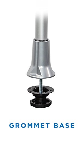 Mount-it! Height Adjustable Full Motion Two Monitor Computer Desk Mount Spring Arm Quick Release with Grommet Base (MI-45111)