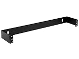 Monoprice 1.75 by 19 by 4-Inch 1U Wall Mount Bracket 108623