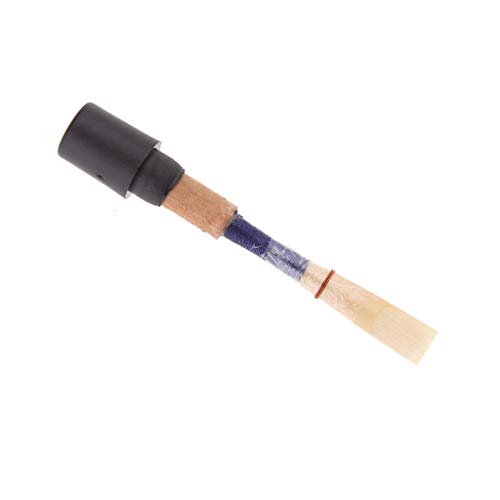 B Blesiya Oboe Reed, Medium Hard Oboe Reeds Handmade Oboe Reed Cork Wind Instrument Parts - Blue, as described