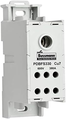 PDBFS330 - Panel Mount Barrier Terminal Block, 380 A, 690 V, 1 Pole, 1, Screw (PDBFS330)