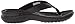 crocs Women's Capri V Shimmer W Flip-Flop, Black, 7 M US